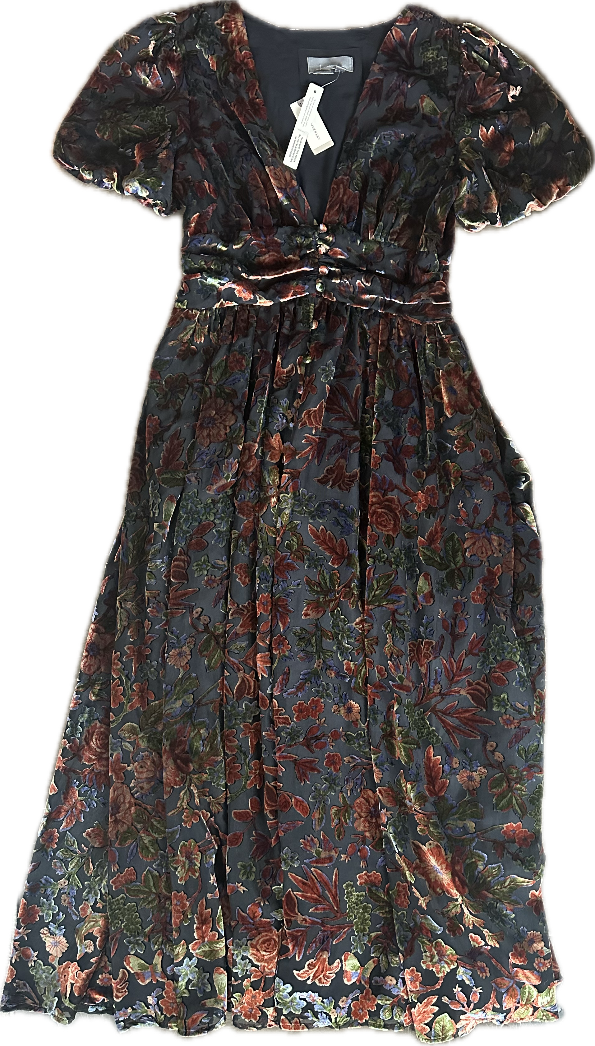 Anthropologie Katerina Velvet Dress NWT