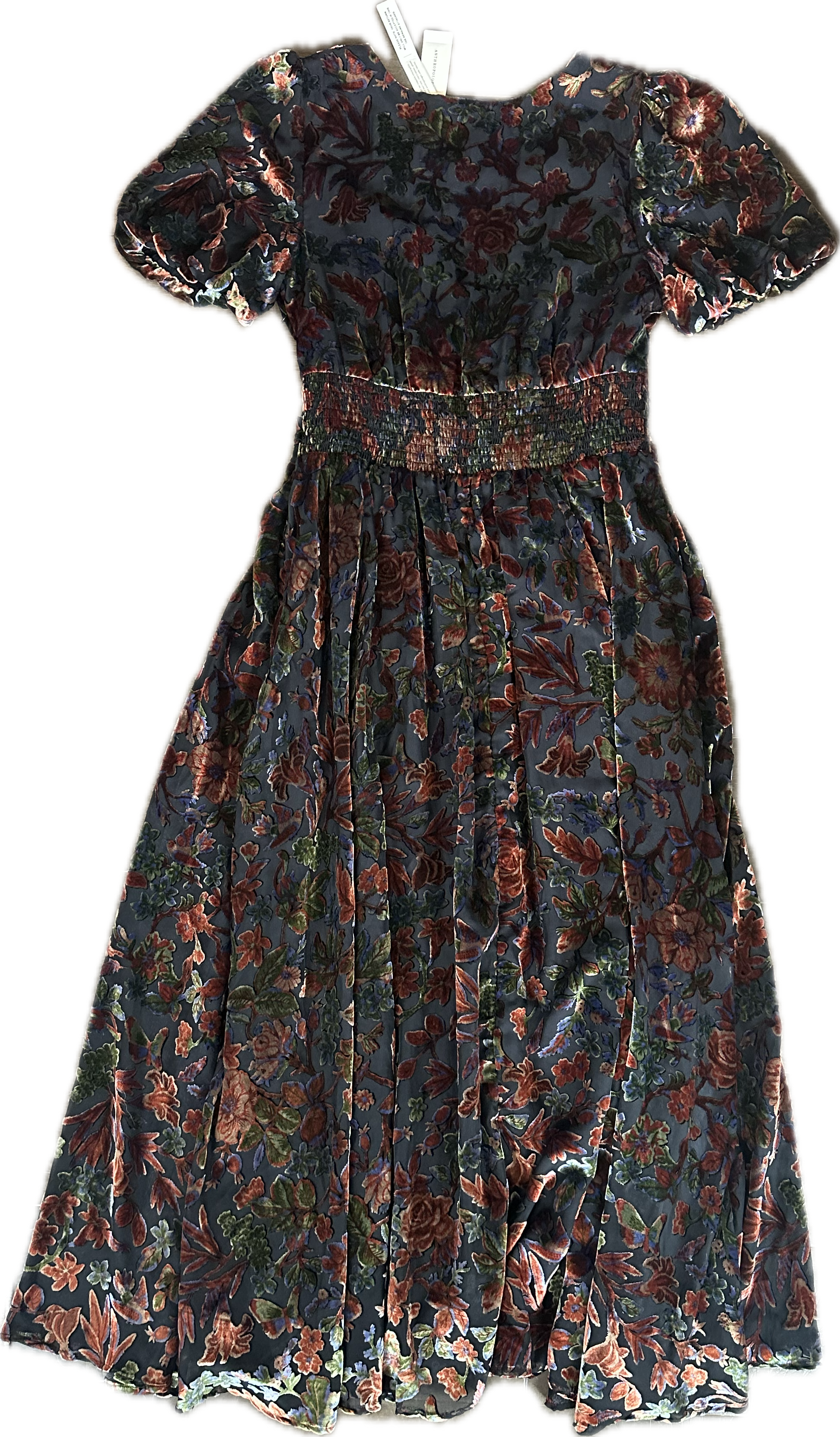 Anthropologie Katerina Velvet Dress NWT